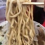 ラーメン英二 - 【2017.12.8】加水率低めのワシワシ極太麺‼️