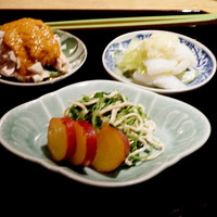 雪梅花 菜根譚 - 前菜三種