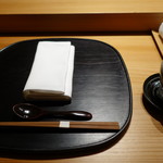 肉割烹 上 - セッティング