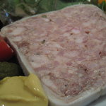 ラ ポルトルージュ - 肉のテリーヌと鴨レバー