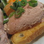 ラ ポルトルージュ - 肉のテリーヌと鴨レバー