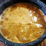 つけ麺 丸和 - つけ汁 (担々つけ麺)