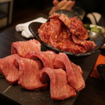 SATOブリアン - タンモトと特上ハラミ