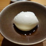 肉割烹 上 - 自家製塩アイス　味醂バージョン