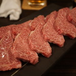 SATOブリアン - ヒレすきのお肉は一人二枚