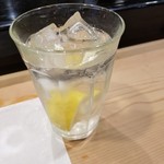 量平寿司 - レモンサワー