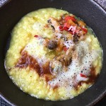 ピエール プレシウーズ - 濃厚なオマール海老のビスクを絡めた茸と香草のリゾット