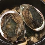 旬菜 おぐら家 - 鳴門産黒あわびとあおさのりの炊込みご飯