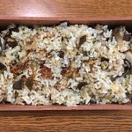 旬菜 おぐら家 - 鳴門産黒あわびとあおさのりの炊込みご飯