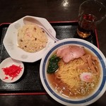 気軽 - ラーメンセット（680円）