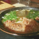 食堂 ながれだ - 肉うどん［¥550］