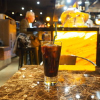 ビストロ クレスタ 麻布十番 - 無料サービスの アイスコーヒー