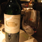 レストランひらまつ 広尾 - シャトーマルゴー１９８３のマグナムボトル