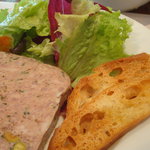 ラ・ブラスリー - 自家製田舎風テリーヌ。