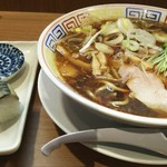 サバ6製麺所 - サバ醤油そば +サバ寿司セット