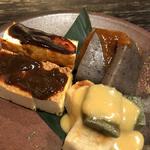 Kuru Ri - 味噌田楽盛合せ。こんにゃく。厚揚げ。生麩。