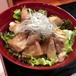 Hasegawa Oshokujidokoro - 鶏ステーキ丼大盛り