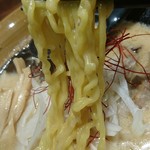 札幌 炎神 - カネジン食品の中太縮れ麺