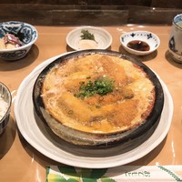 新宿割烹 中嶋 - 柳川鍋定食＋刺身ハーフ