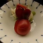 懐石料理 桝田 - ひょうたんのしば漬け