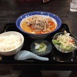 Chuugoku Shisem Menhanten Ittou - 本日の担々麺定食❣️