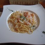 森の邸宅　彩音　- アノン - - パスタランチ　海老と明太子のクリームソース