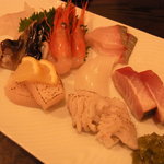 和彩厨房 KATURA - この日のお造り盛り合わせ