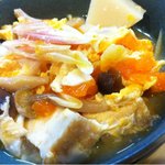 居酒屋　おかあさん - タケノコと玉子の小鉢