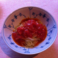 ワキヤ 一笑美茶樓 - トマト冷製麺