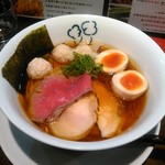 らーめん 鶏喰 - 特製鶏の醤油ラーメン