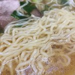 中華そば 七面 - 麺アップ