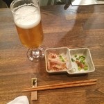 Teppanyaki Sakura - 最初のお通し