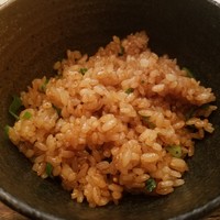 鉄板焼さくら - ガーリックライス