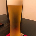 まずは生ビール！！