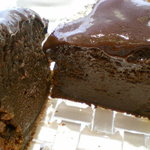 ドルチェ ポンテベッキオ - 焼きたてチョコレートスフレ　いろいろなベリーとマスカルポーネムースを添えて