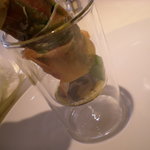 ドルチェ ポンテベッキオ - 生ハムで束ねたサラダのブーケ