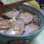 玉蘭 - チャーシューメン。玉蘭のチャーシューはしっかりと味が染みていて、それだけでも美味しい逸品です。