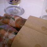 ドルチェ ポンテベッキオ - 生ハムで束ねたサラダのブーケ