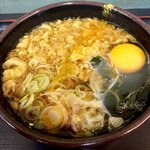 ゆで太郎 - たぬき＆生卵410円