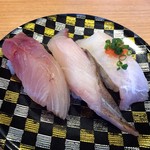 鮨やまと - 地魚3貫 420円