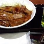 快活CLUB - 豚バラ炙り焼き丼ダブルご飯大盛