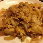 台湾料理 百味鮮 - 豚肉と生姜炒め☆