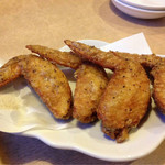 台湾料理 百味鮮 - 手羽先の唐揚げ☆