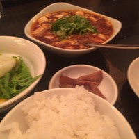 廣東料理 民生 ヒルトンプラザウエスト店 - 麻婆豆腐(コレもボケてる)