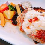 ビストロ felice - いわい鷄のモッァレラ乗せ焼き1450円