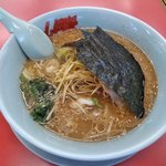 山岡家 - 味噌（味濃いめ・白髪ネギ）