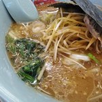 山岡家 - 味噌（味濃いめ・白髪ネギ・アップ）