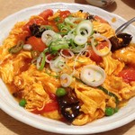 台湾料理 百味鮮 - トマトと玉子炒め☆  680円 (税抜)