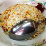 花ちゃん - ラーメンと焼飯のセット