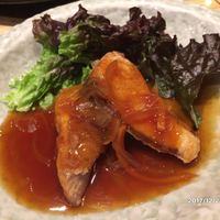 黒毛和牛専門 天の幸山の幸 淀屋橋店  - ヒラマサの甘酢あんかけ